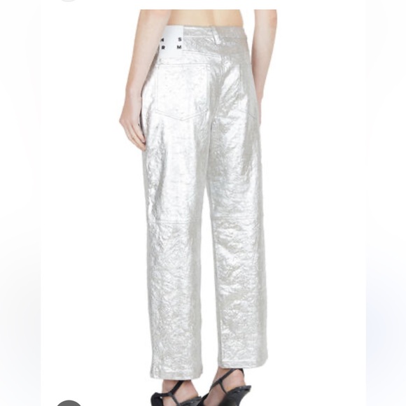 Silver Foil Pants | Simon Miller - Picture 3 of 10
